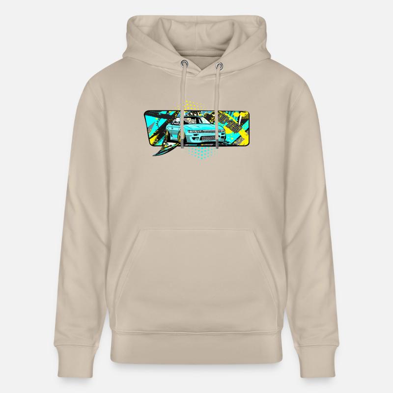 s13 bubble comic - Stanley/Stella Unisex Bio-Hoodie CRUISER  - Beige