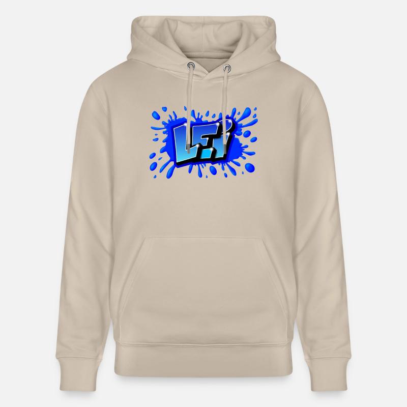 GRAFFITI PRENOM LEI IMPRIMABLE - Sweat à capuche bio CRUISER Stanley/Stella Unisexe - beige
