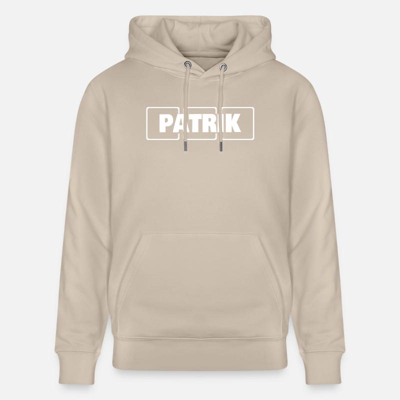 Nom Patrik - Sweat à capuche bio CRUISER Stanley/Stella Unisexe - beige