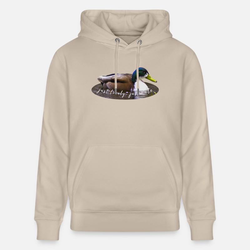 juste charmant juste mignon - Sweat à capuche bio CRUISER Stanley/Stella Unisexe - beige