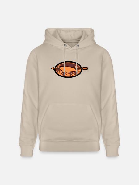 Grilling me softly! - Stanley/Stella Unisex Bio-Hoodie CRUISER  - Beige