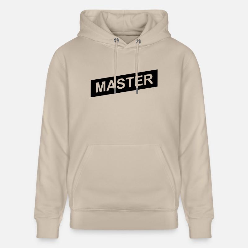 master black up - Sweat à capuche bio CRUISER Stanley/Stella Unisexe - beige
