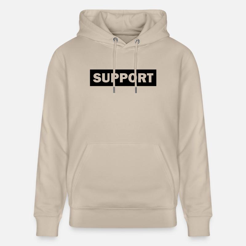support - Sweat à capuche bio CRUISER Stanley/Stella Unisexe - beige