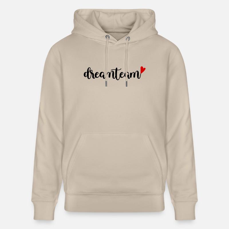 Équipe de rêve - Sweat à capuche bio CRUISER Stanley/Stella Unisexe - beige