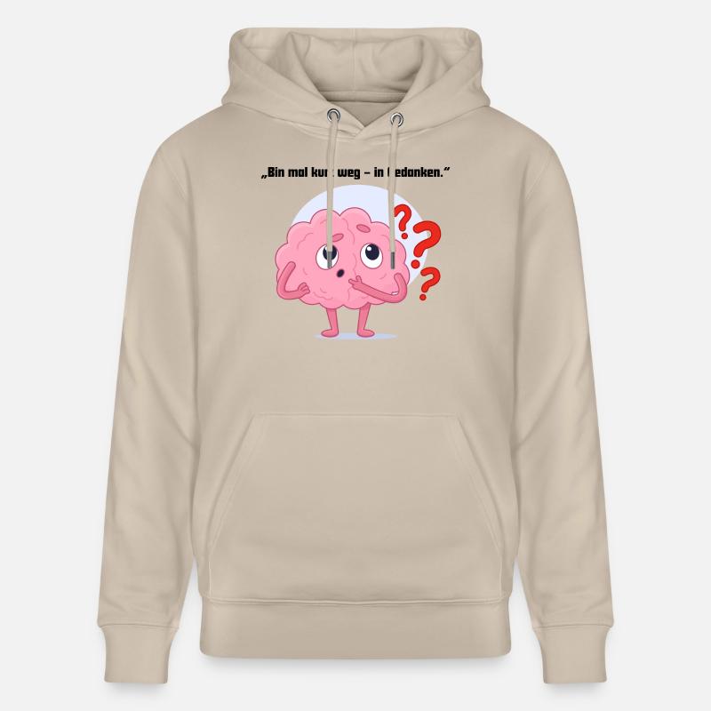 Absent pour une courte période - Sweat à capuche bio CRUISER Stanley/Stella Unisexe - beige