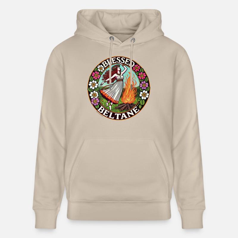 Beltane - Sweat à capuche bio CRUISER Stanley/Stella Unisexe - beige
