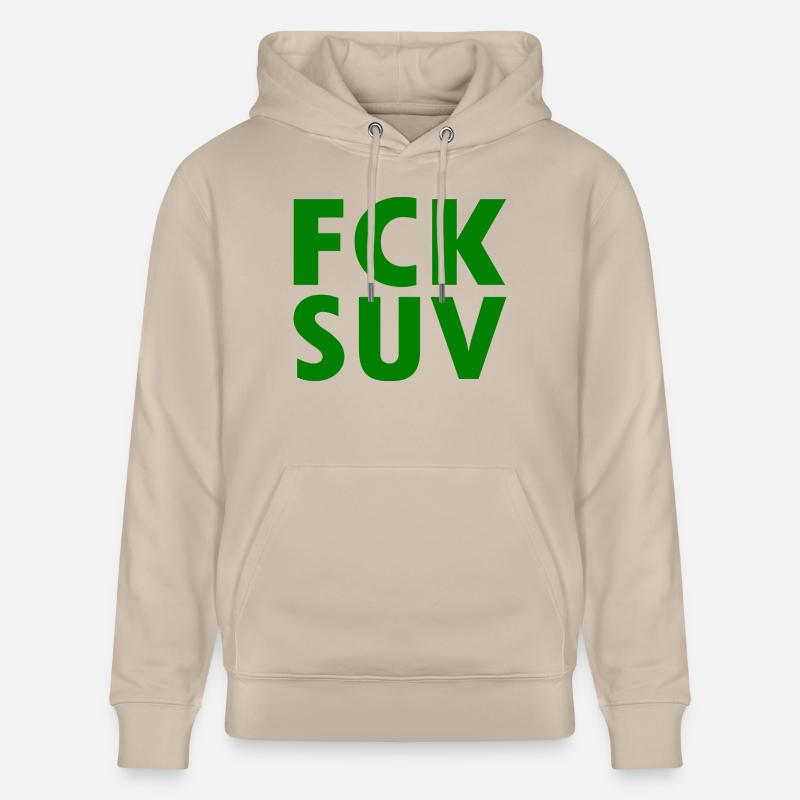 Fck suv - Sweat à capuche bio CRUISER Stanley/Stella Unisexe - beige