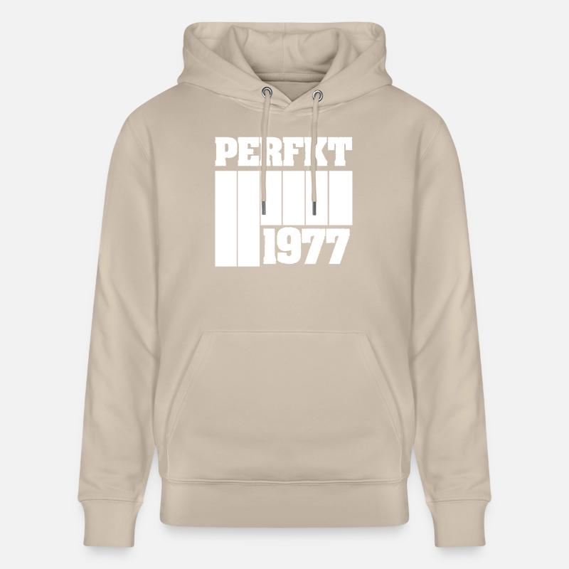 Unique en 1977 - Sweat à capuche bio CRUISER Stanley/Stella Unisexe - beige