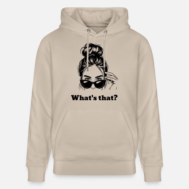 Regard de curiosité - Sweat à capuche bio CRUISER Stanley/Stella Unisexe - beige