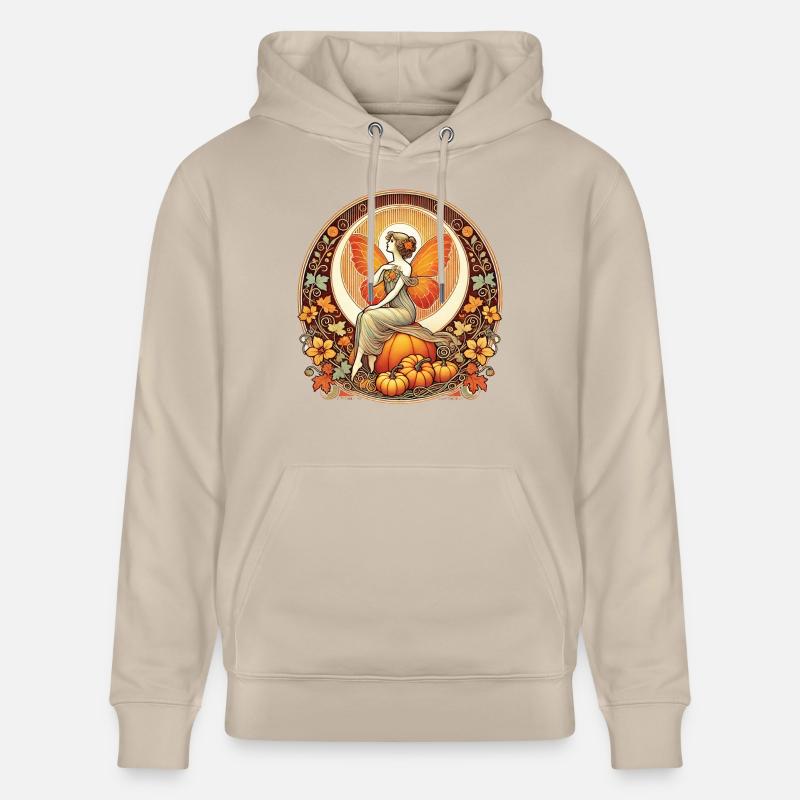 Fée d’automne - Sweat à capuche bio CRUISER Stanley/Stella Unisexe - beige