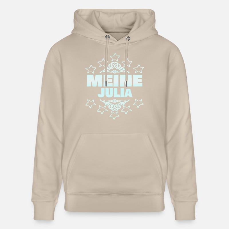 Julia als Mädchen - Stanley/Stella Unisex Bio-Hoodie CRUISER - Beige