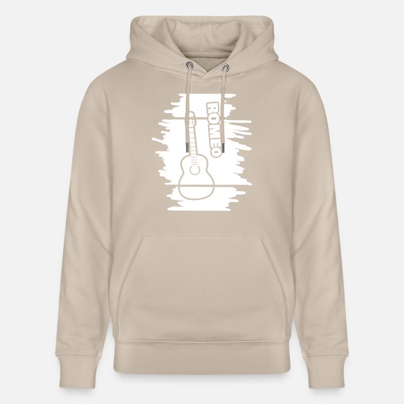 Roméo comme guitare - Sweat à capuche bio CRUISER Stanley/Stella Unisexe - beige