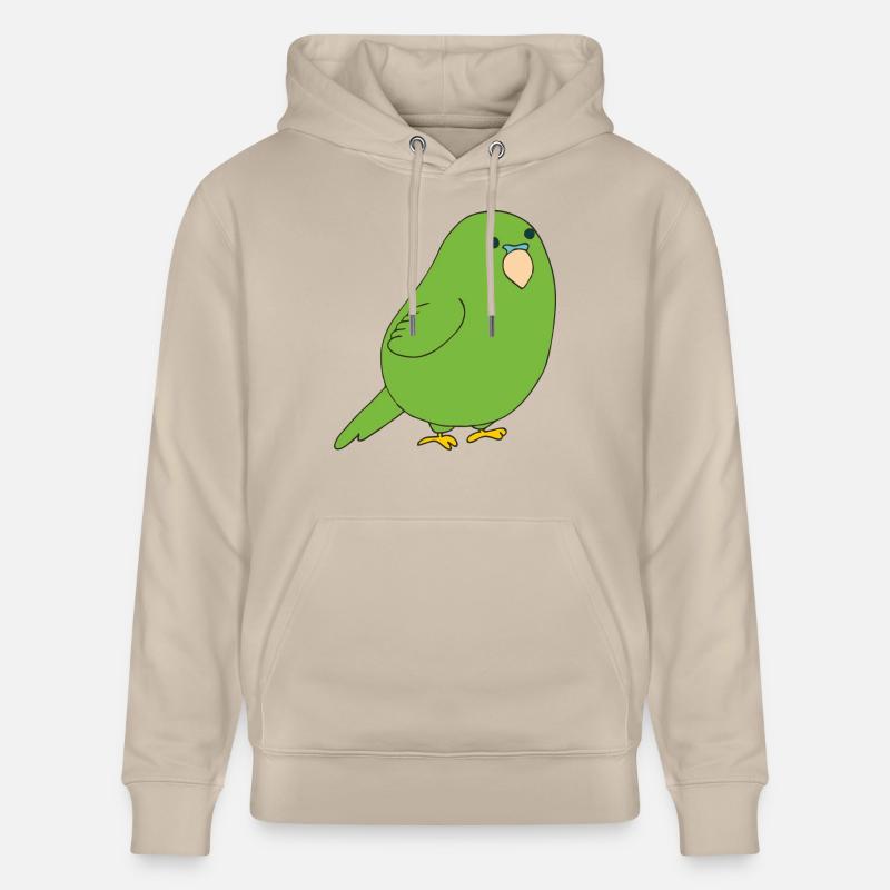 perruche ondulée - Sweat à capuche bio CRUISER Stanley/Stella Unisexe - beige