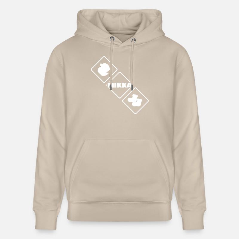Mikka comme naissance - Sweat à capuche bio CRUISER Stanley/Stella Unisexe - beige
