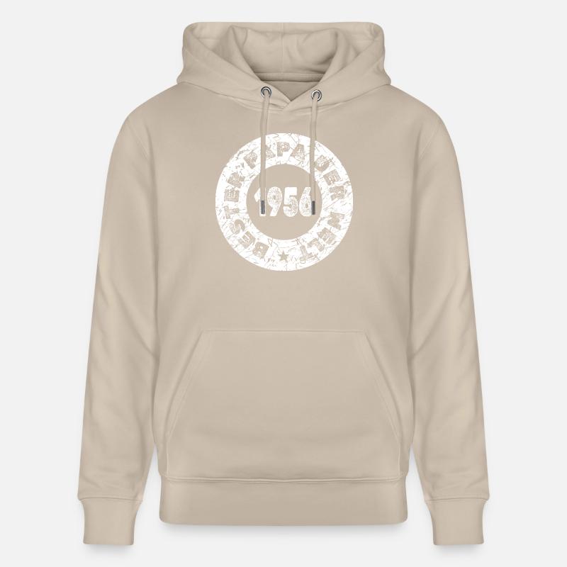 Fête des pères 1956 - Sweat à capuche bio CRUISER Stanley/Stella Unisexe - beige
