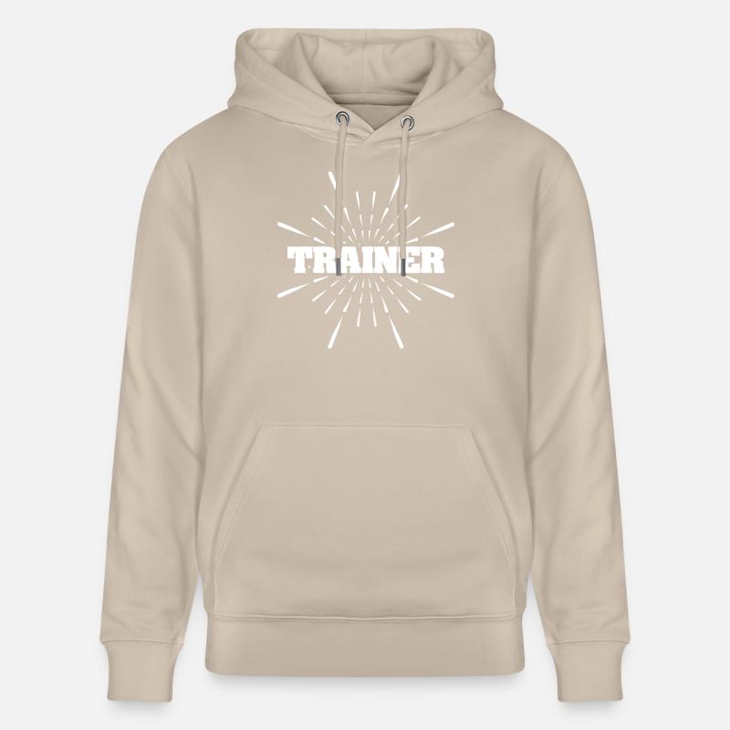 Cadeau pour Coach - Sweat à capuche bio CRUISER Stanley/Stella Unisexe - beige