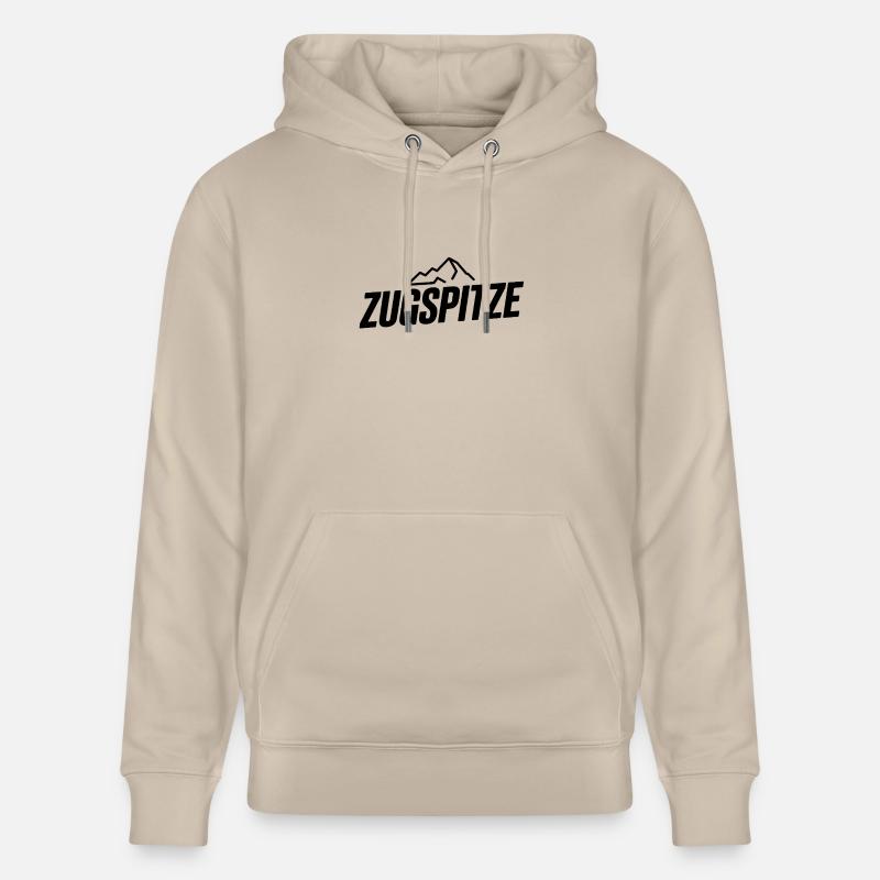 Zugspitze - Conception de souvenirs - Sweat à capuche bio CRUISER Stanley/Stella Unisexe - beige