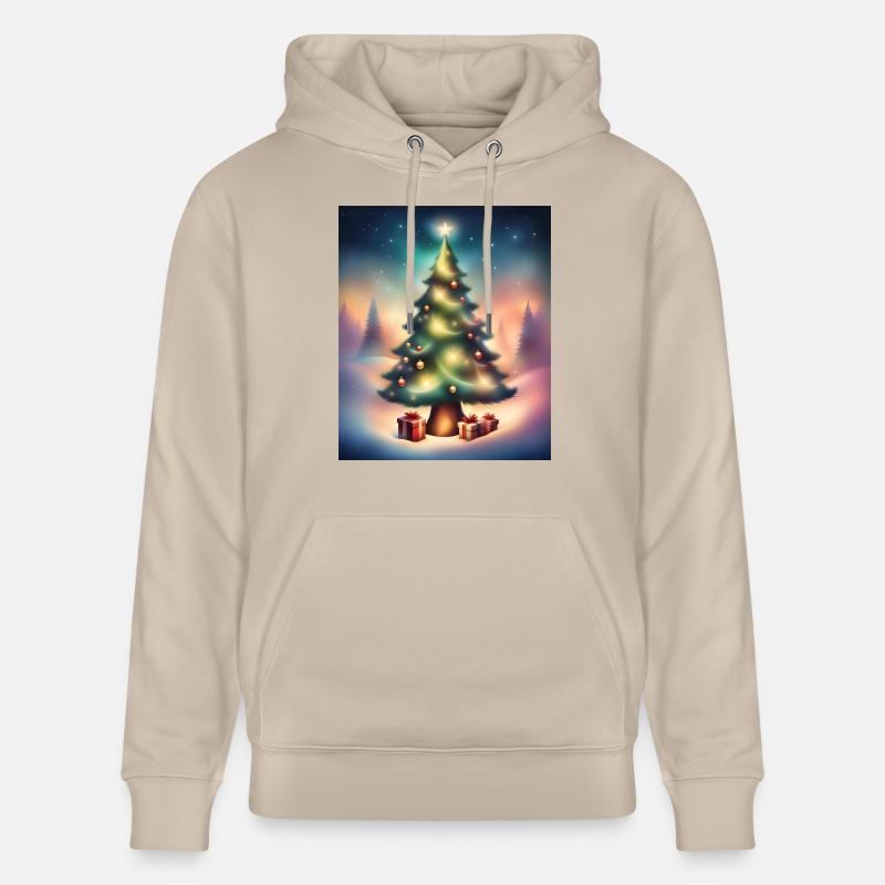 Weihnachtsbaum draußen - Stanley/Stella Unisex Bio-Hoodie CRUISER  - Beige