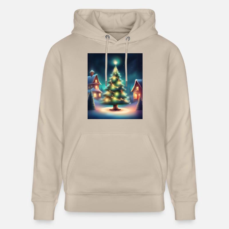 Village du Père Noël - Sweat à capuche bio CRUISER Stanley/Stella Unisexe - beige