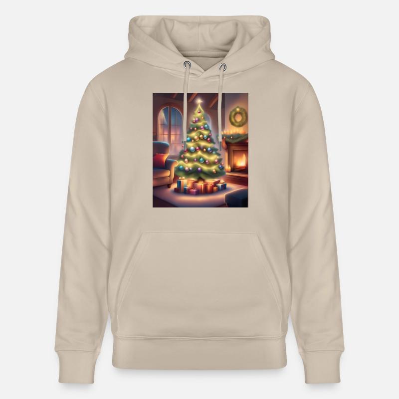 Noël à la maison - Sweat à capuche bio CRUISER Stanley/Stella Unisexe - beige