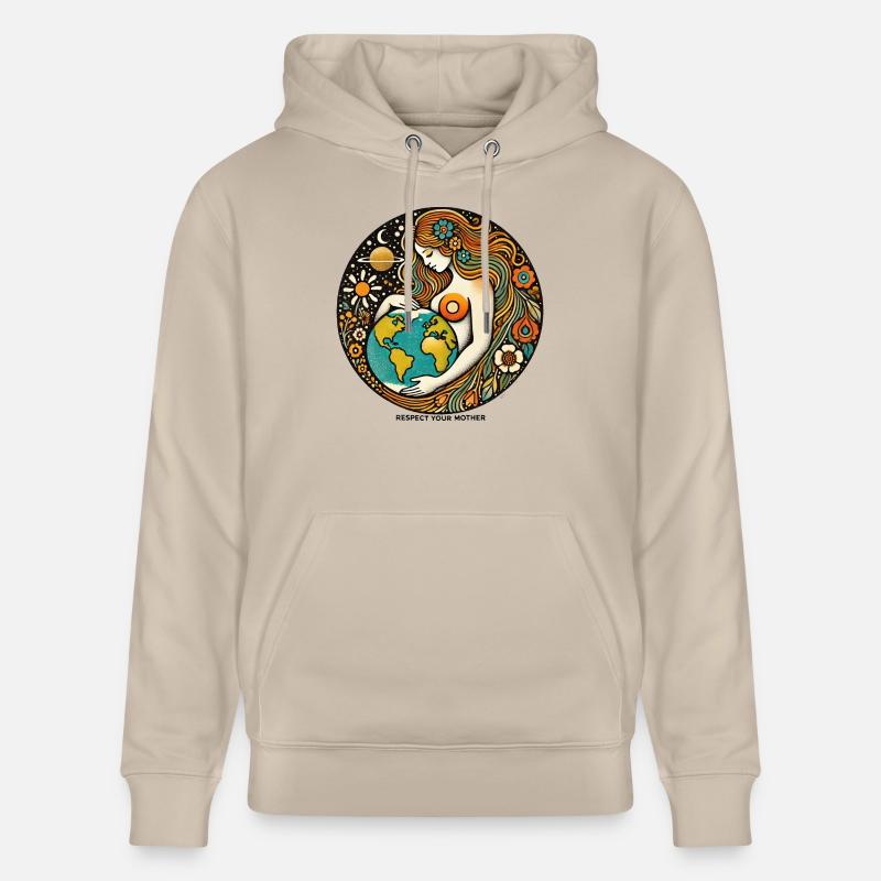 Terre Mère - Sweat à capuche bio CRUISER Stanley/Stella Unisexe - beige