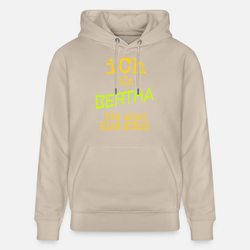 Bertha Bertha - Sweat à capuche bio CRUISER Stanley/Stella Unisexe - beige