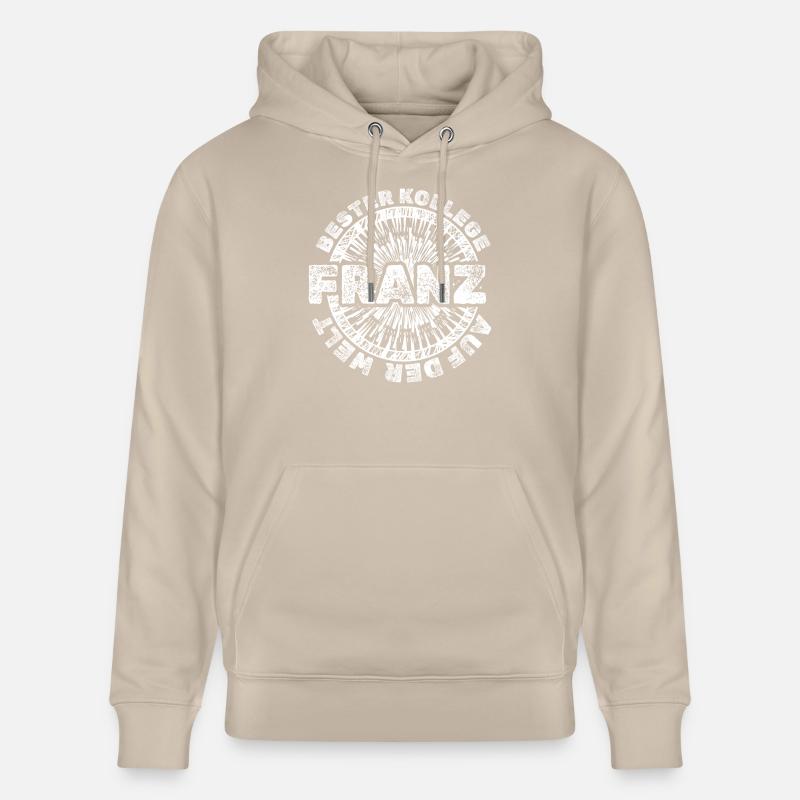 Franz comme prénom - Sweat à capuche bio CRUISER Stanley/Stella Unisexe - beige