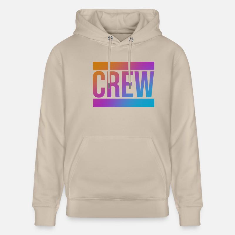 Équipage - Sweat à capuche bio CRUISER Stanley/Stella Unisexe - beige