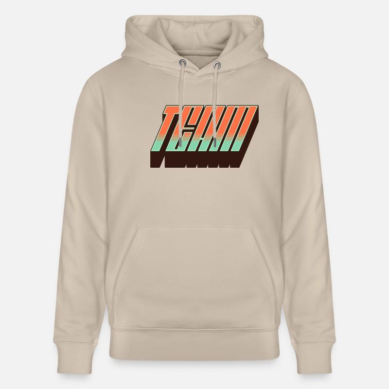 Équipe - Sweat à capuche bio CRUISER Stanley/Stella Unisexe - beige