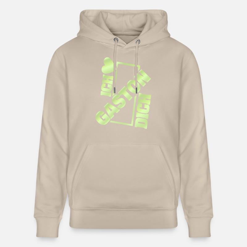Gaston - Sweat à capuche bio CRUISER Stanley/Stella Unisexe - beige