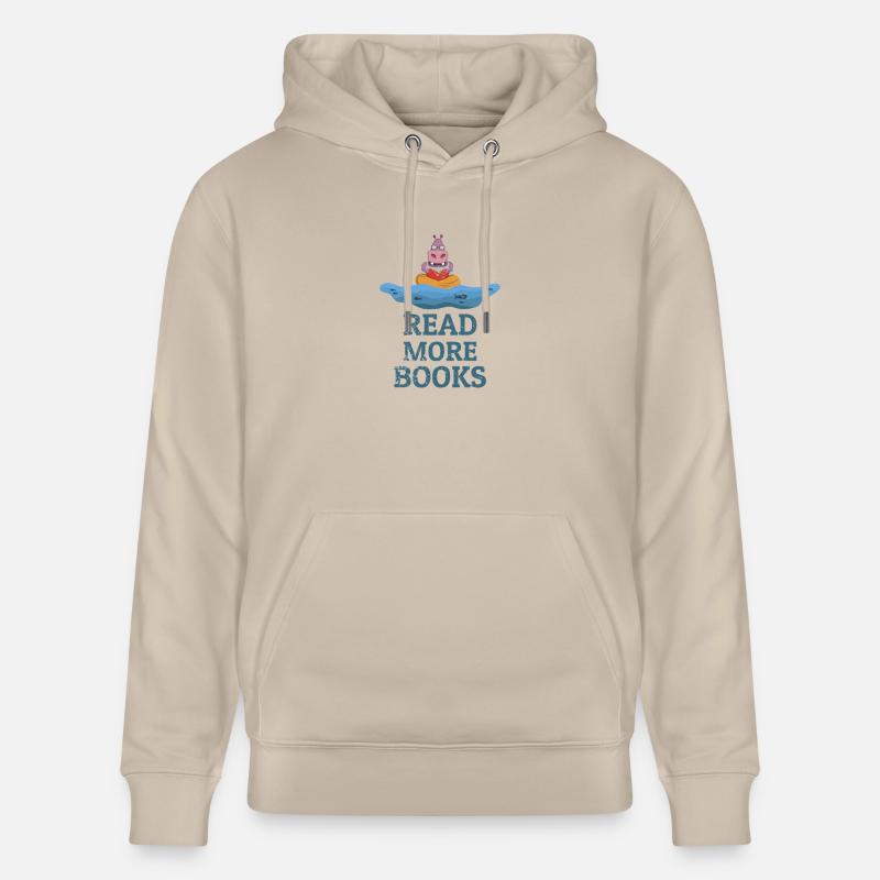 Bücher lesen Buch - Stanley/Stella Unisex Bio-Hoodie CRUISER  - Beige
