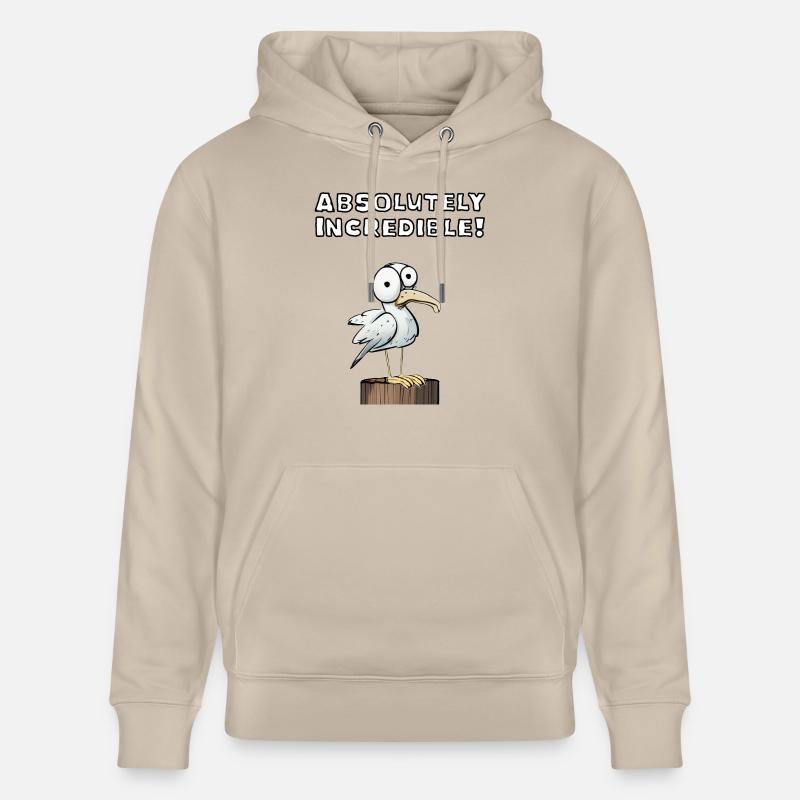 Absolument incroyable - Sweat à capuche bio CRUISER Stanley/Stella Unisexe - beige