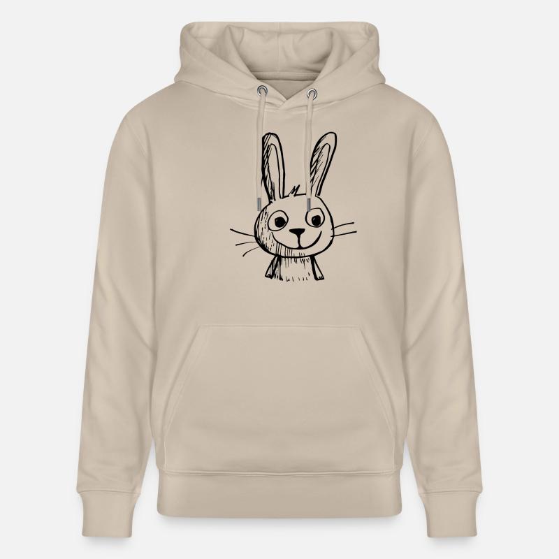 Lapin Lapin - Sweat à capuche bio CRUISER Stanley/Stella Unisexe - beige