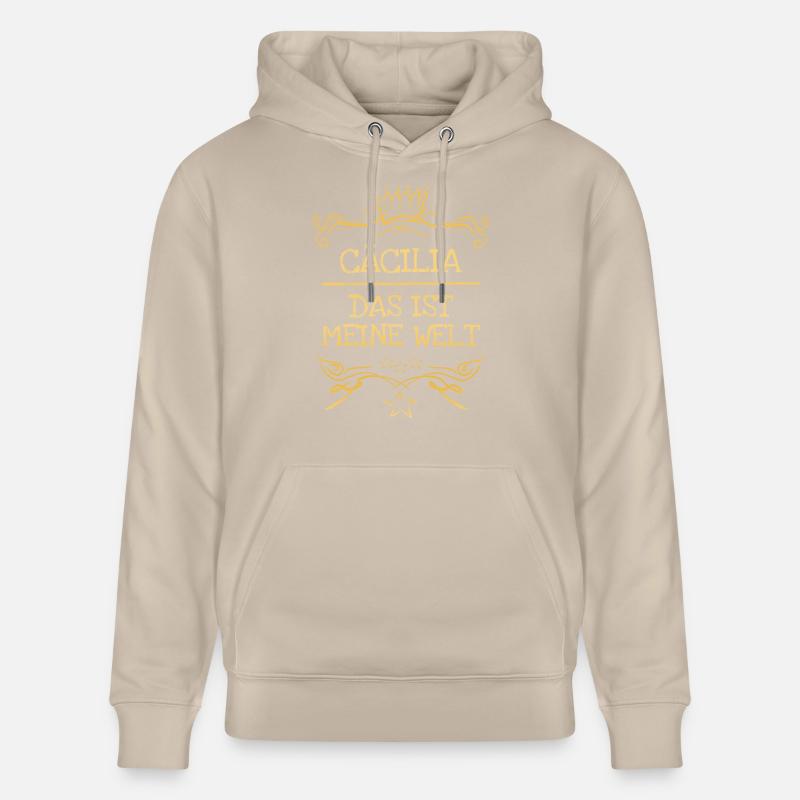 Cecilia - Sweat à capuche bio CRUISER Stanley/Stella Unisexe - beige