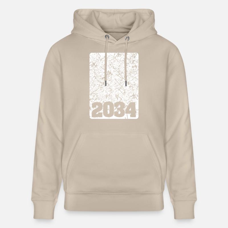 2034 - Sweat à capuche bio CRUISER Stanley/Stella Unisexe - beige