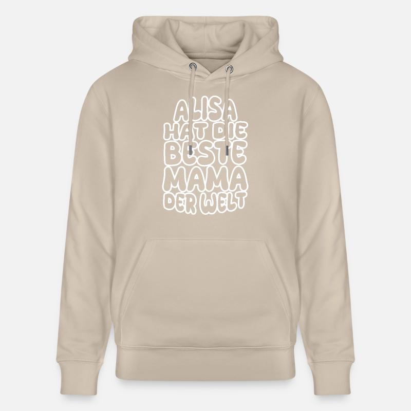 Alisa comme un dicton - Sweat à capuche bio CRUISER Stanley/Stella Unisexe - beige