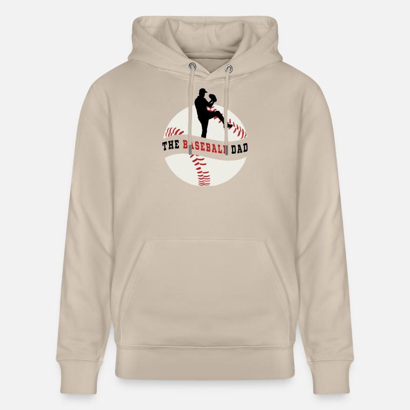 The Baseball Dad - Sweat à capuche bio CRUISER Stanley/Stella Unisexe - beige