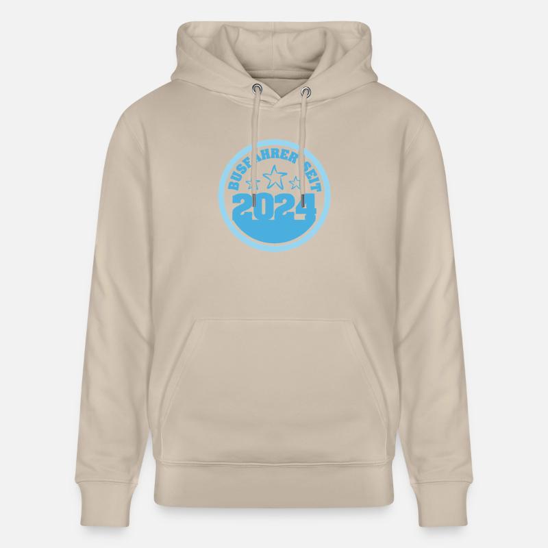 Chauffeurs de bus 2024 - Sweat à capuche bio CRUISER Stanley/Stella Unisexe - beige
