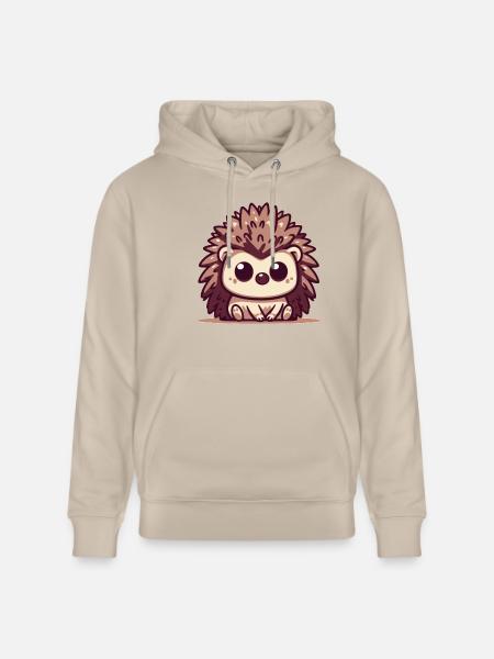 Stachelschwein - Stanley/Stella Unisex Bio-Hoodie CRUISER - Beige