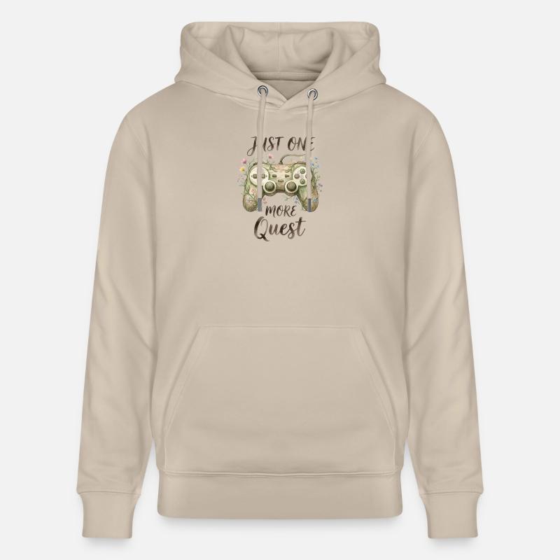 Nur noch eine Quest Botanischer Controller - Stanley/Stella Unisex Bio-Hoodie CRUISER  - Beige