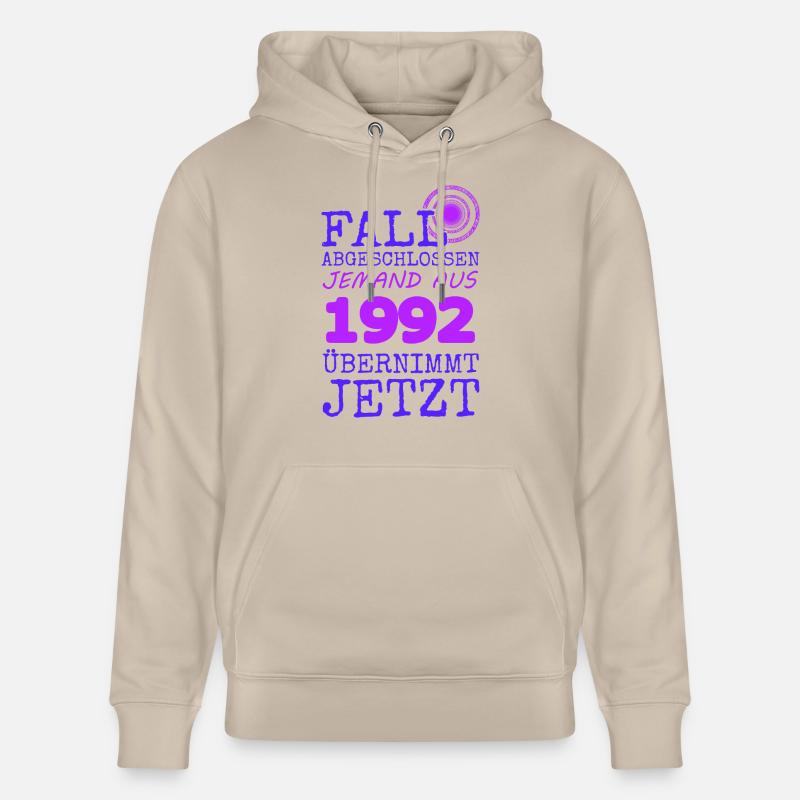 1992 - Sweat à capuche bio CRUISER Stanley/Stella Unisexe - beige