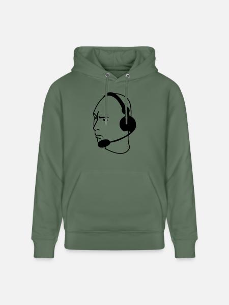 Alderiate - Sweat à capuche bio CRUISER Stanley/Stella Unisexe - vert sapin