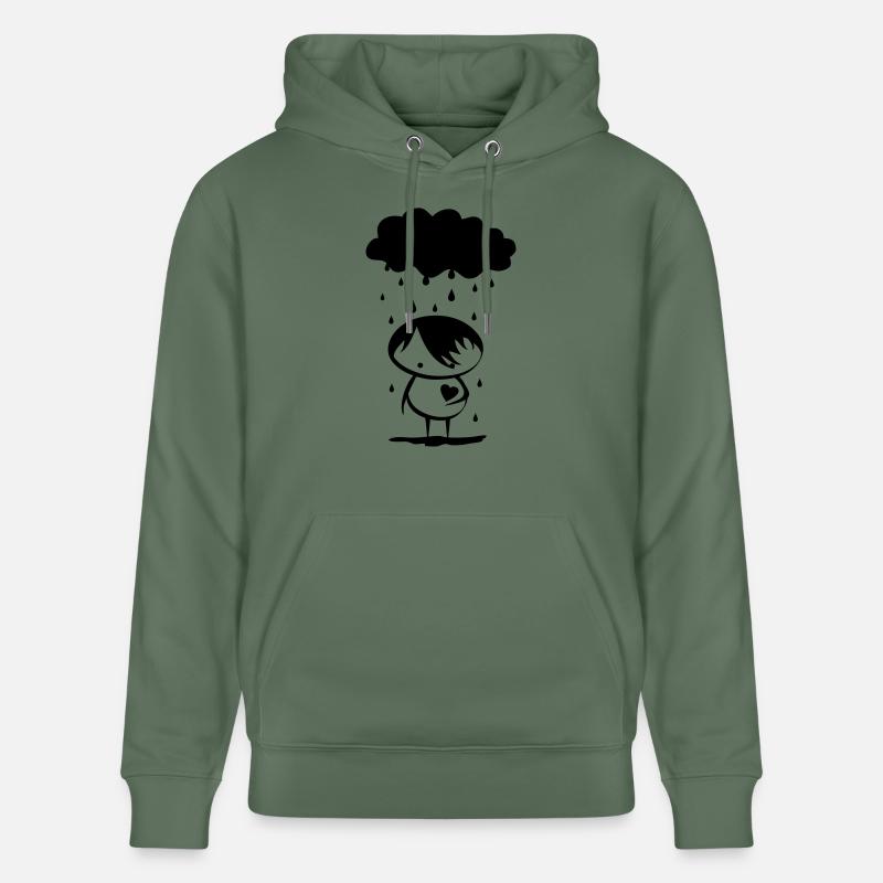 Emo - Sweat à capuche bio CRUISER Stanley/Stella Unisexe - vert sapin