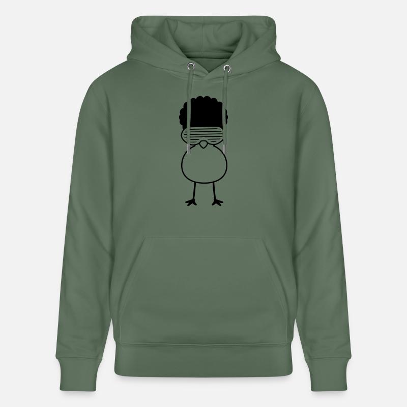 Funky Chick - Sweat à capuche bio CRUISER Stanley/Stella Unisexe - vert sapin