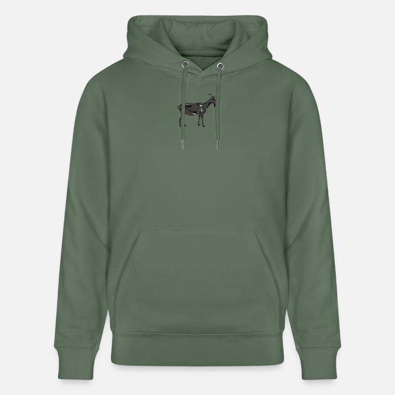 Gris Chèvre de la Saint-Patrick - Sweat à capuche bio CRUISER Stanley/Stella Unisexe - vert sapin