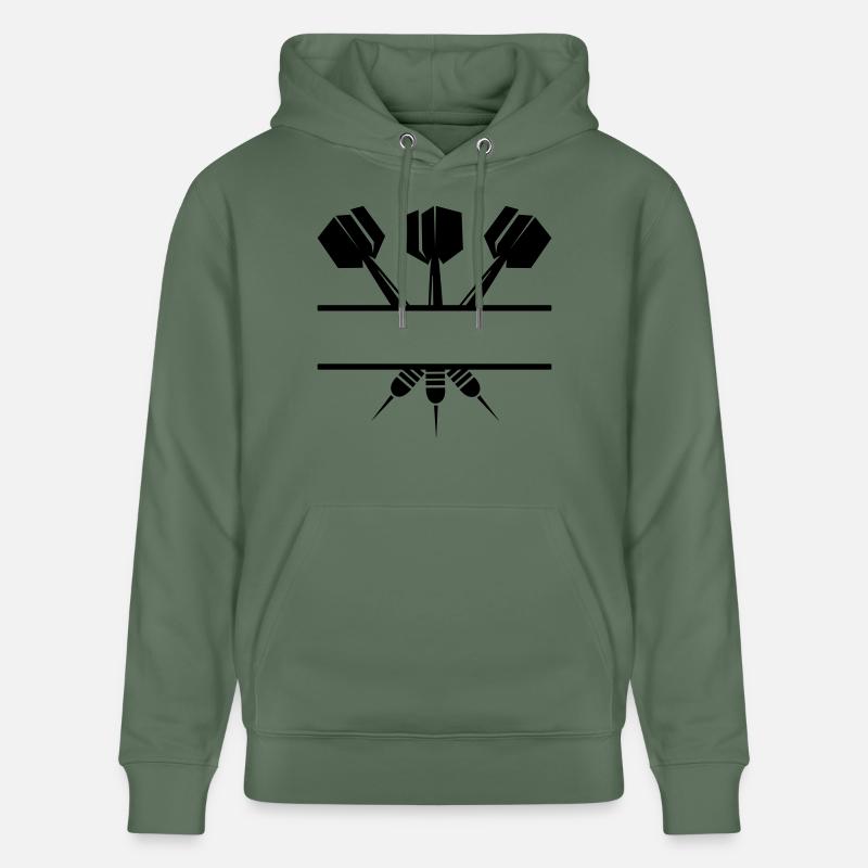 dart_pfeile - Sweat à capuche bio CRUISER Stanley/Stella Unisexe - vert sapin