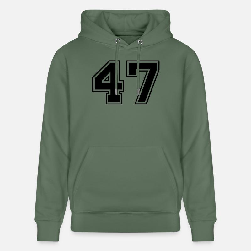 47 - Sweat à capuche bio CRUISER Stanley/Stella Unisexe - vert sapin