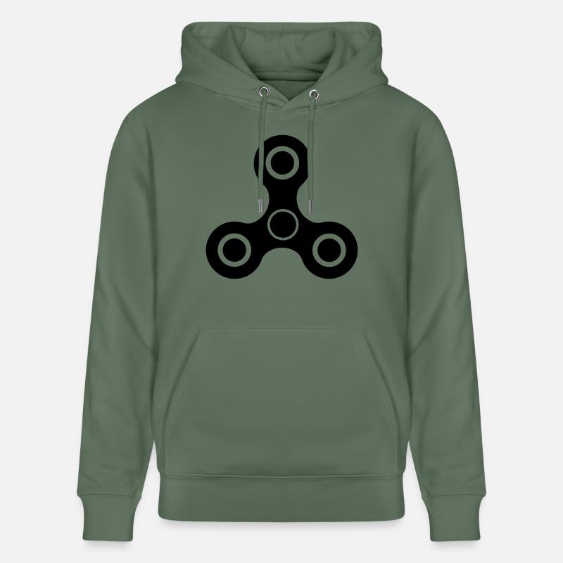 bouger spinner - Sweat à capuche bio CRUISER Stanley/Stella Unisexe - vert sapin