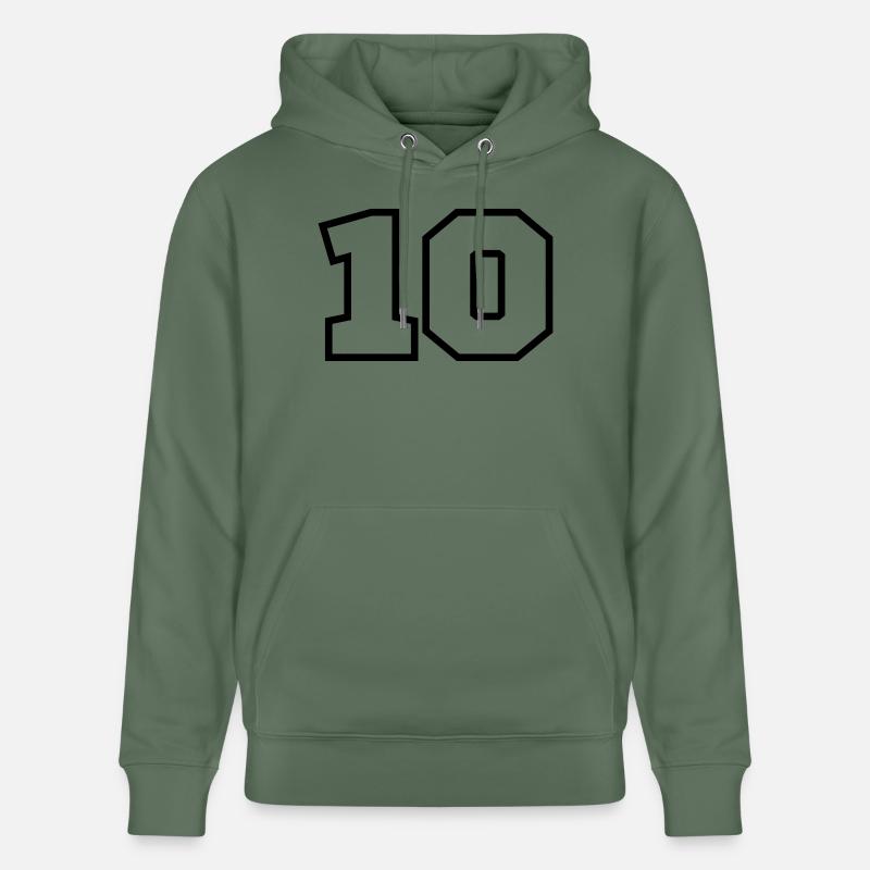 10 - Sweat à capuche bio CRUISER Stanley/Stella Unisexe - vert sapin