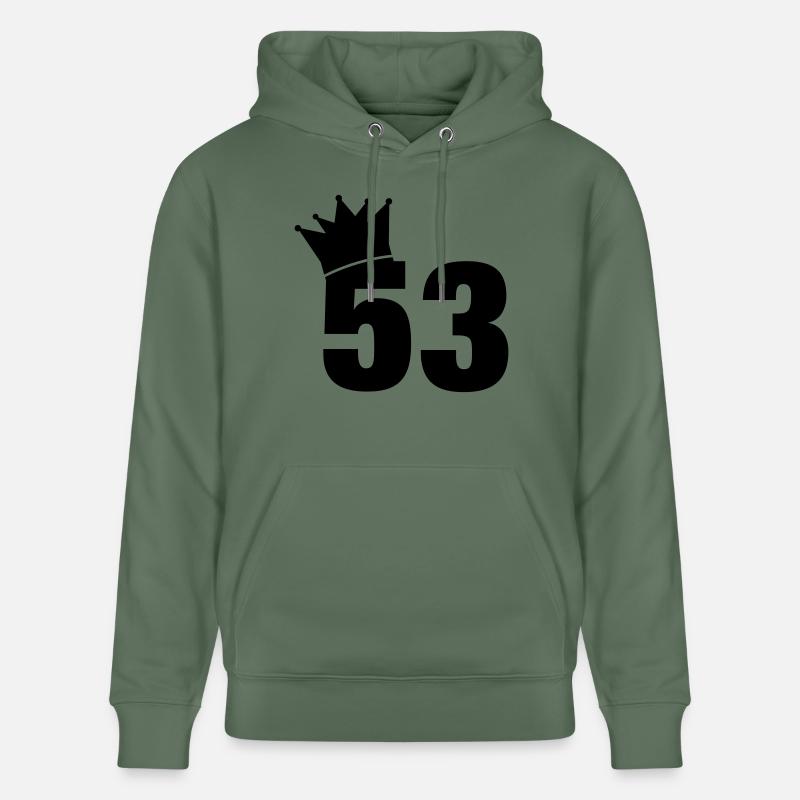 53_krone_f1 - Sweat à capuche bio CRUISER Stanley/Stella Unisexe - vert sapin